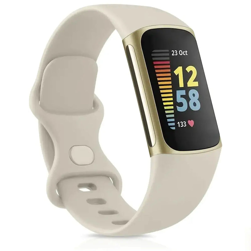 Silicone Sport Strap for the Fitbit Charge 5 Series (25 colours available) by Habicare