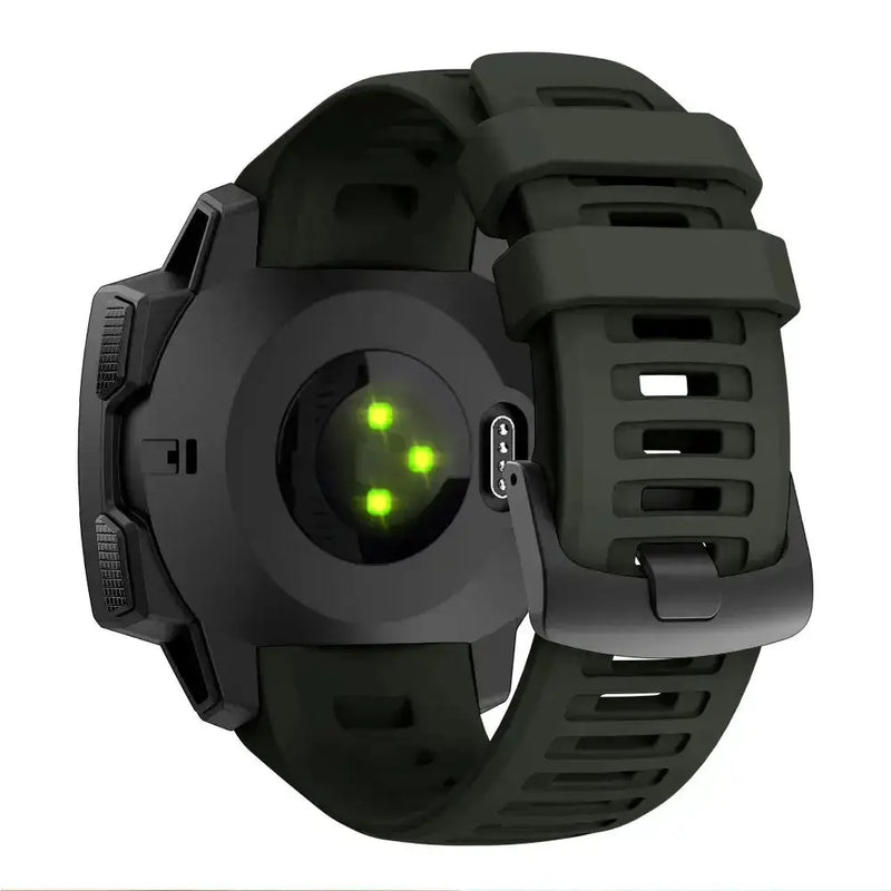 Silicone Sport Strap for the Garmin Instinct Series (22mm) (available in 7 colours) by Habicare