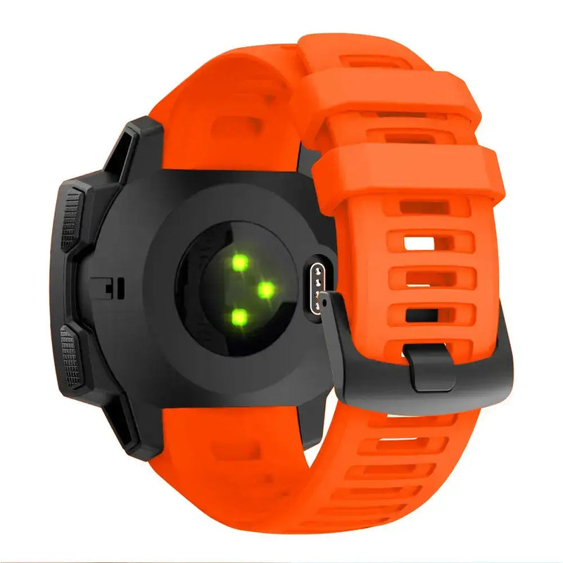 Silicone Sport Strap for the Garmin Instinct Series (22mm) (available in 7 colours) by Habicare