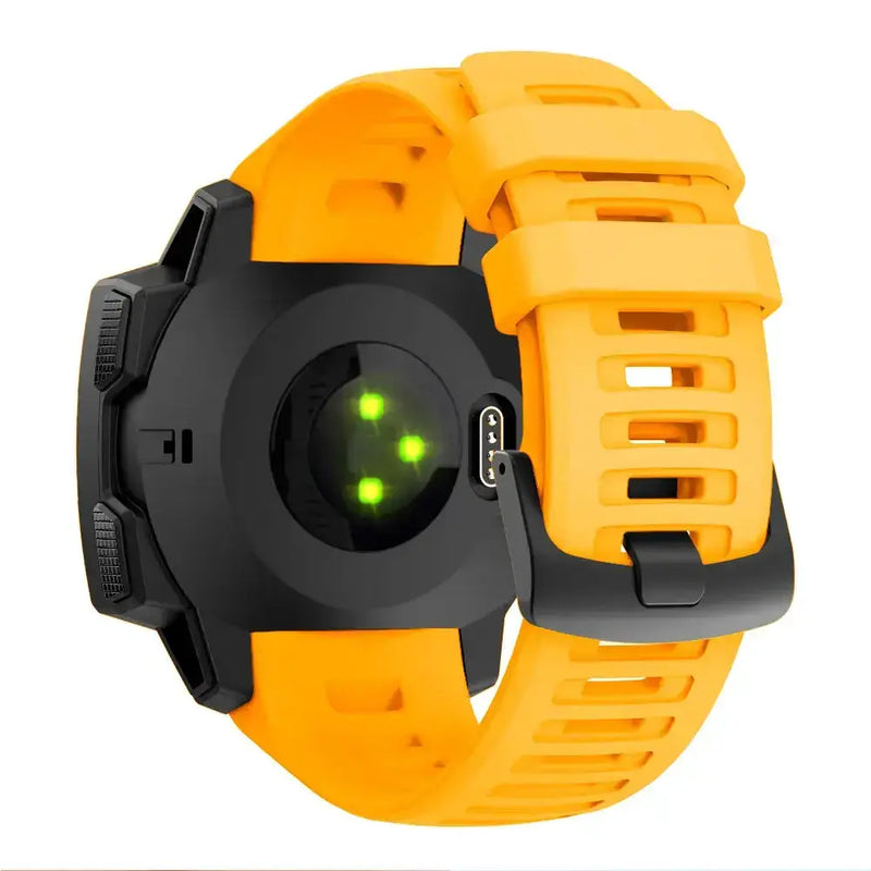 Silicone Sport Strap for the Garmin Instinct Series (22mm) (available in 7 colours) by Habicare