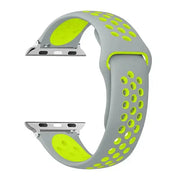 Silicone Sports Strap for the Apple Watch Ultra 2 & Series 10–6 (13 colours available) by Habicare
