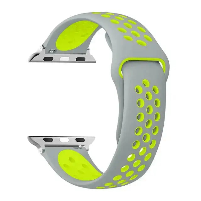 Silicone Sports Strap for the Apple Watch Ultra 2 & Series 10–6 (13 colours available) by Habicare