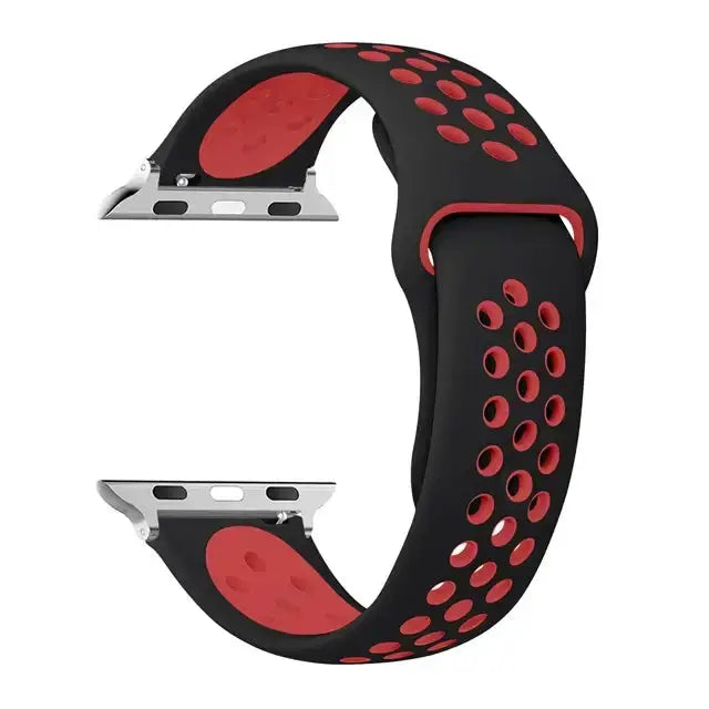 Silicone Sports Strap for the Apple Watch Ultra 2 & Series 10–6 (13 colours available) by Habicare