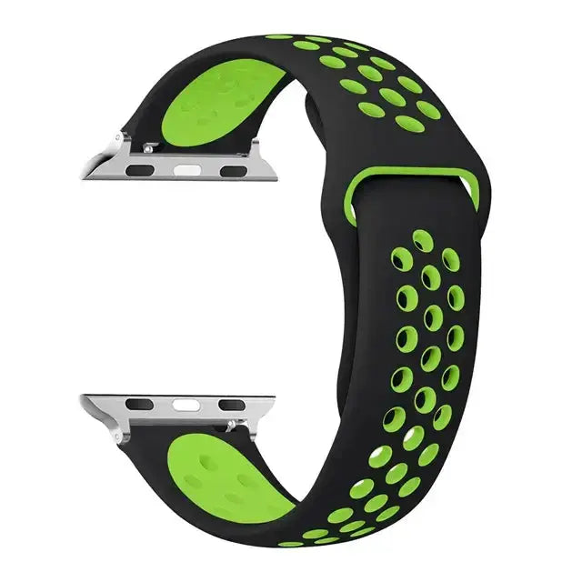 Silicone Sports Strap for the Apple Watch Ultra 2 & Series 10–6 (13 colours available) by Habicare