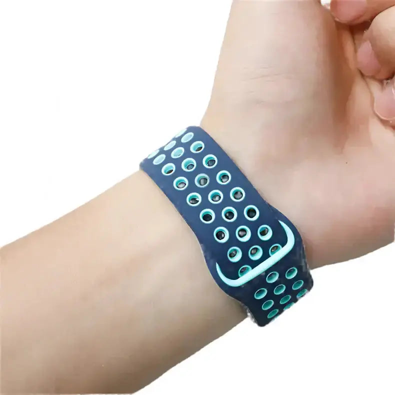 Silicone Sports Strap for the Apple Watch Ultra 2 & Series 10–6 (13 colours available) by Habicare