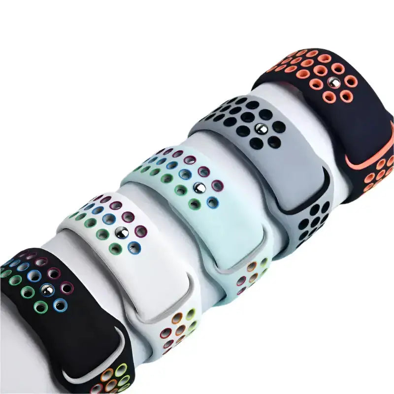 Silicone Sports Strap for the Apple Watch Ultra 2 & Series 10–6 (13 colours available) by Habicare