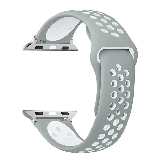 Silicone Sports Strap for the Apple Watch Ultra 2 & Series 10–6 (13 colours available) by Habicare