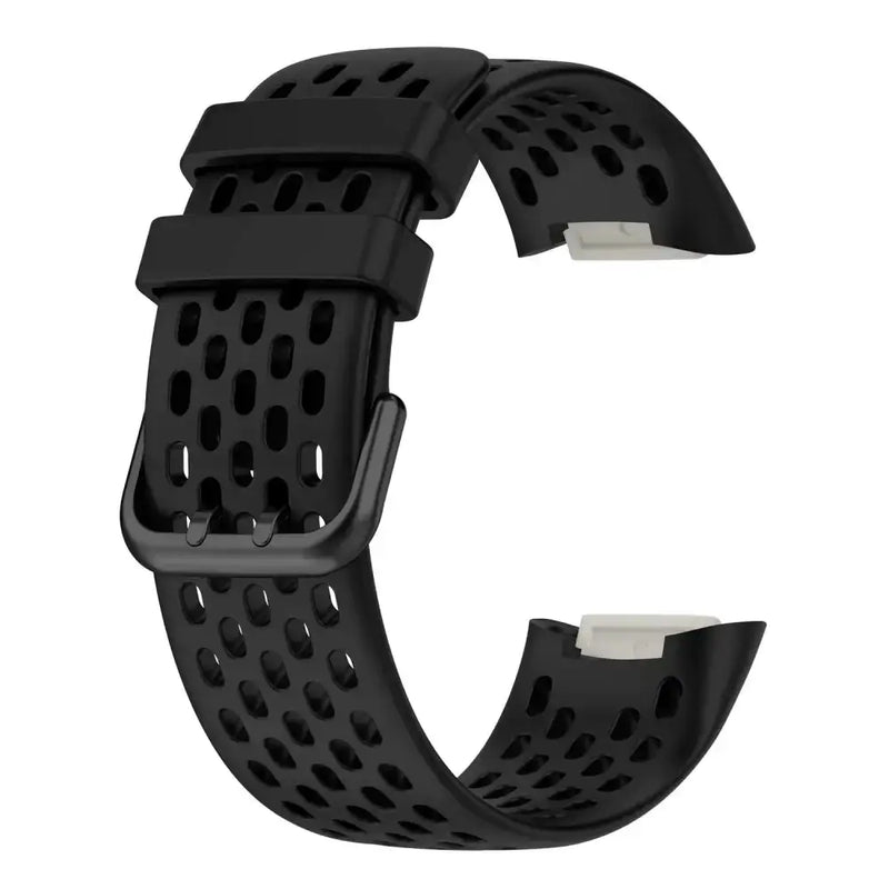 Silicone Sports Strap for the Fitbit Charge 5/6 Series (12 colours available) by Habicare