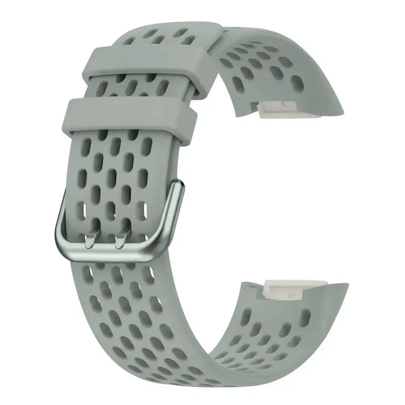 Silicone Sports Strap for the Fitbit Charge 5/6 Series (12 colours available) by Habicare