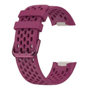 Silicone Sports Strap for the Fitbit Charge 5/6 Series (12 colours available) by Habicare