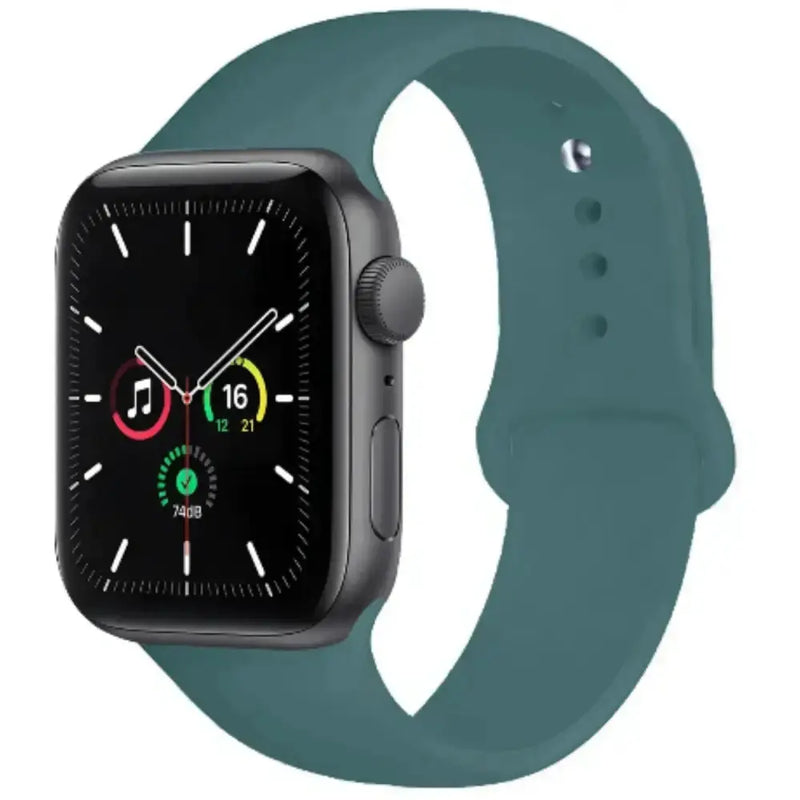 Silicone Strap for Apple Watch Series (42mm - 49mm) by Habicare