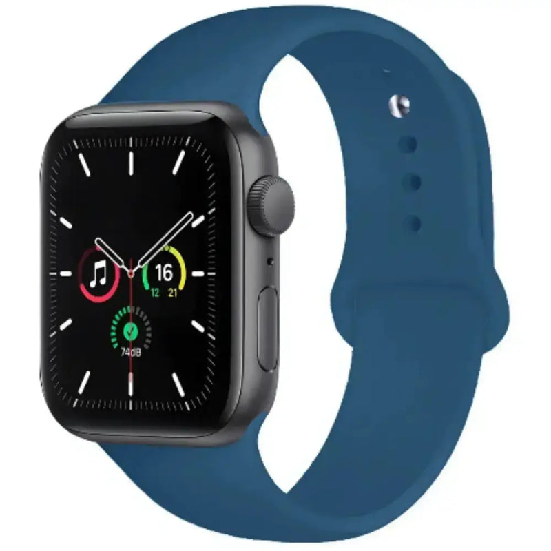 Silicone Strap for Apple Watch Series (42mm - 49mm) by Habicare