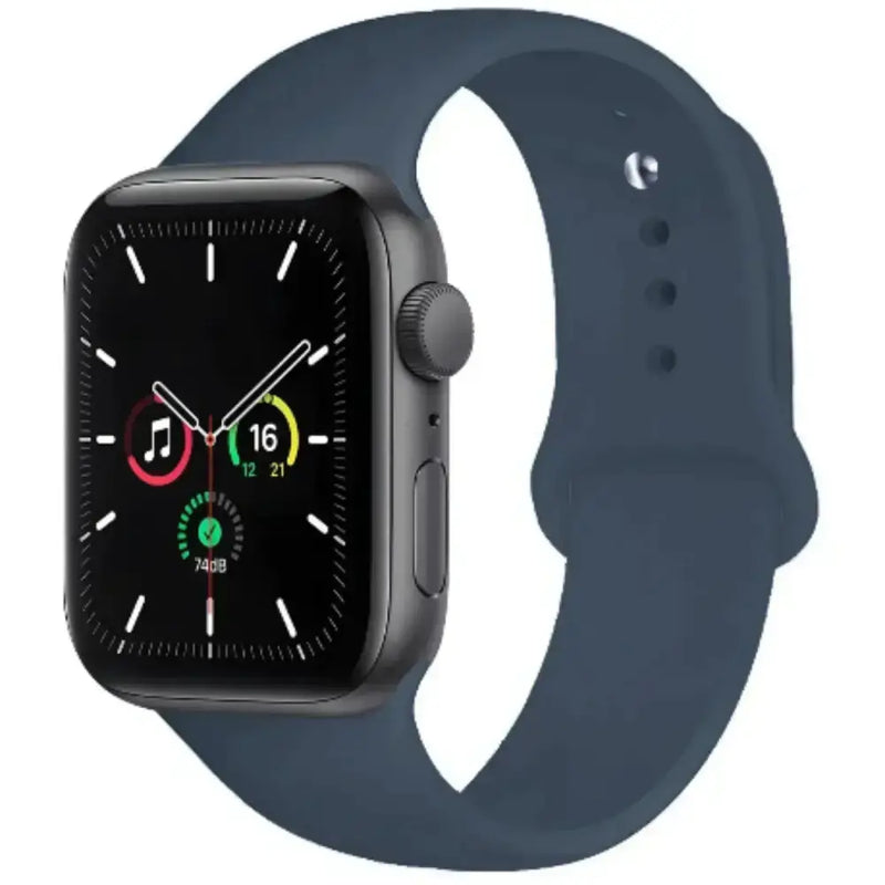 Silicone Strap for Apple Watch Series (42mm - 49mm) by Habicare
