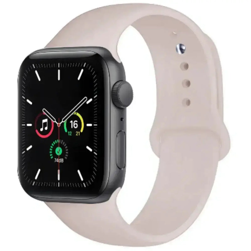 Silicone Strap for Apple Watch Series (42mm - 49mm) by Habicare
