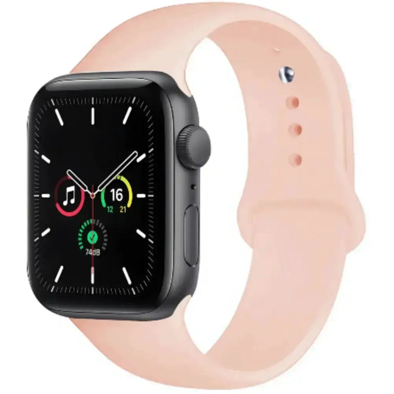Silicone Strap for Apple Watch Series (42mm - 49mm) by Habicare