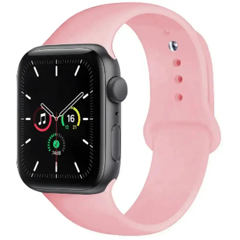 Silicone Strap for Apple Watch Series (42mm - 49mm) by Habicare