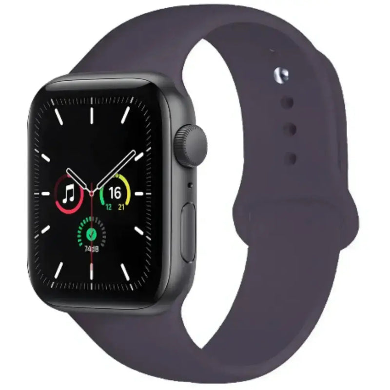 Silicone Strap for Apple Watch Series (42mm - 49mm) by Habicare