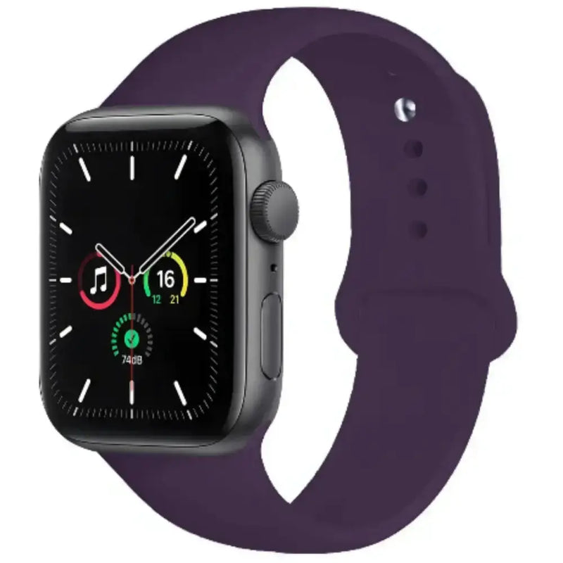 Silicone Strap for Apple Watch Series (42mm - 49mm) by Habicare