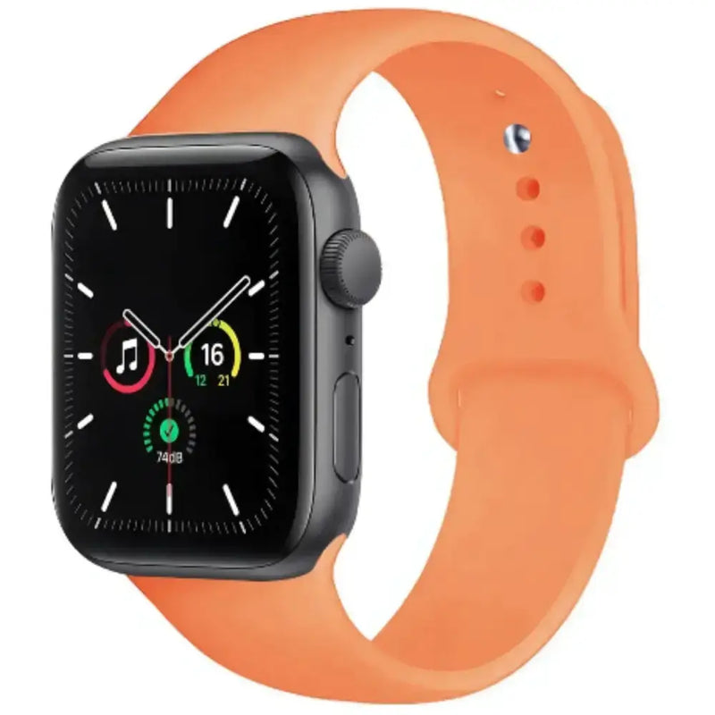 Silicone Strap for Apple Watch Series (42mm - 49mm) by Habicare