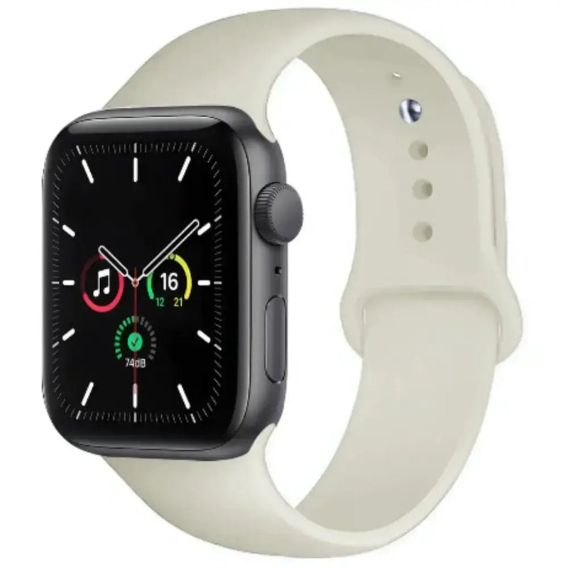 Silicone Strap for Apple Watch Series (42mm - 49mm) by Habicare