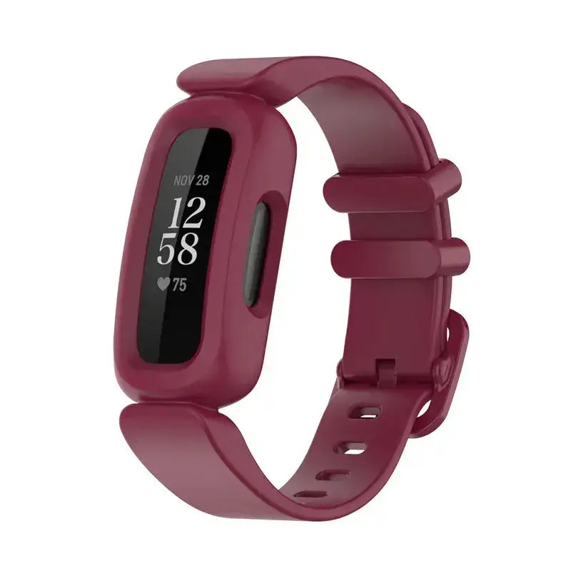 Silicone Strap for The Fitbit Ace 2/3 & Inspire Series (16 colours available) by Habicare