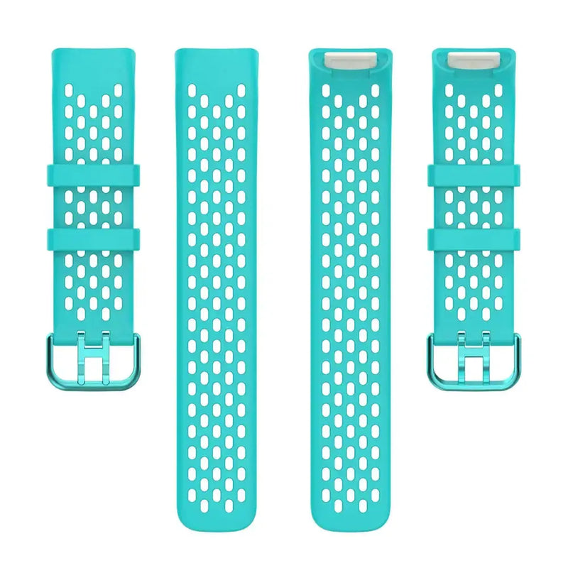 Silicone Strap for the Fitbit Charge 5/6 Series (12 colours available) by Habicare