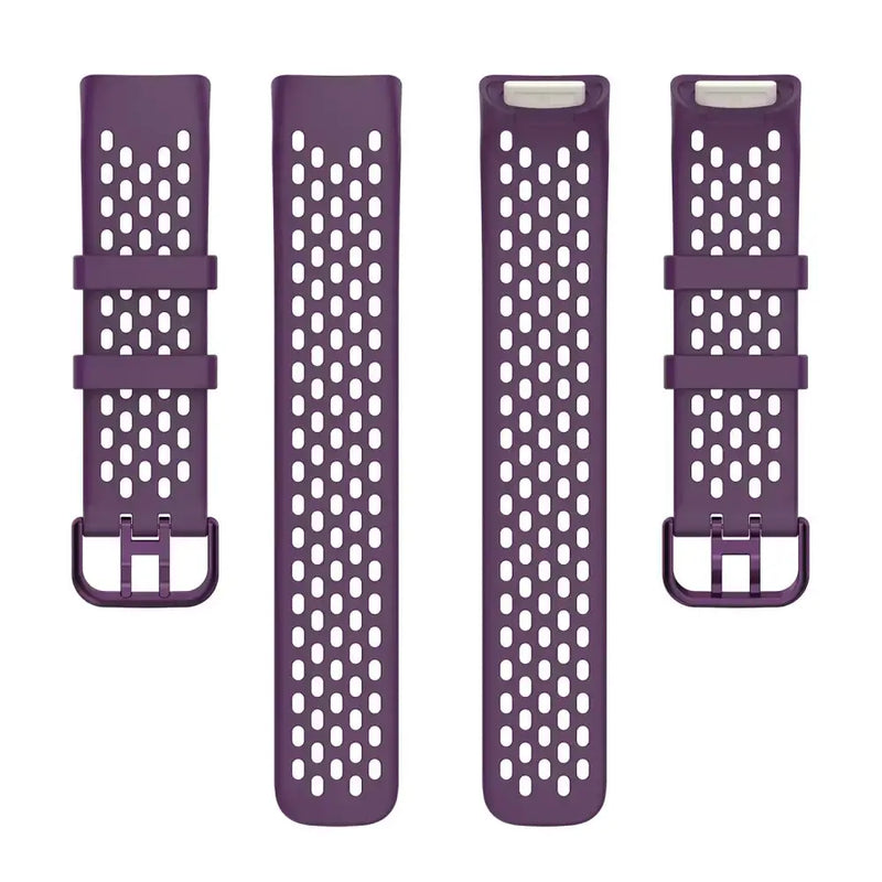 Silicone Strap for the Fitbit Charge 5/6 Series (12 colours available) by Habicare