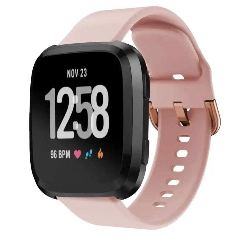 Silicone Strap for the Fitbit Versa Lite/Versa/Versa 2/Blaze Series (available in 9 colours) by Habicare