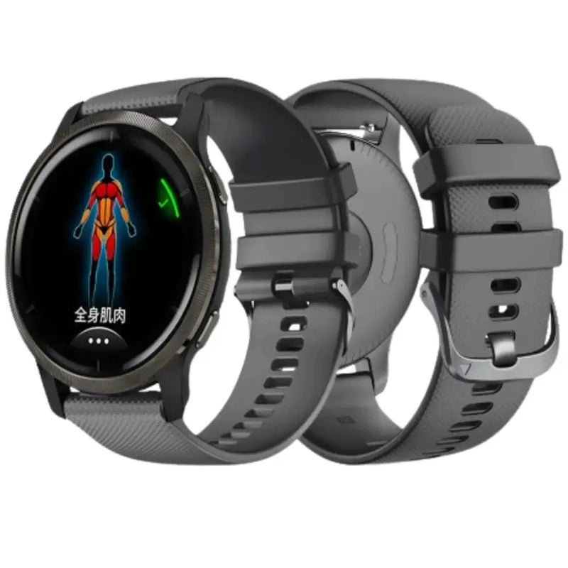 Silicone Strap for the Garmin Forerunner 965 Series (available in 10 colours) by Habicare
