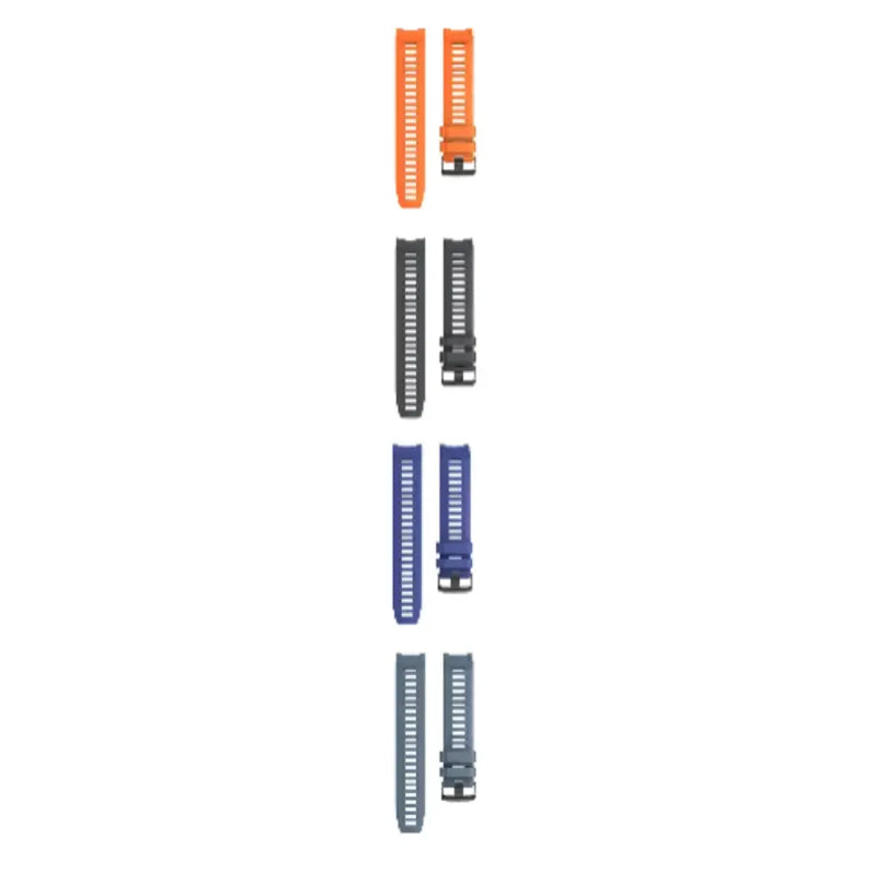 Silicone Strap for the Garmin Instinct 1/2/Esports/Solar Series (22mm) (13 colours available) by Habicare