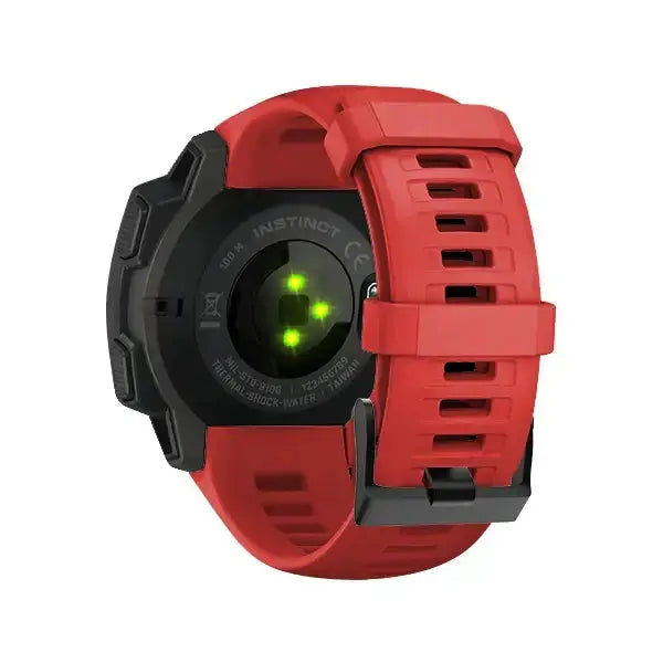 Silicone Strap for the Garmin Instinct 1/2/Esports/Solar Series (22mm) (13 colours available) by Habicare