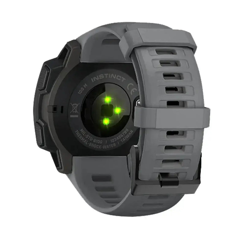 Silicone Strap for the Garmin Instinct 1/2/Esports/Solar Series (22mm) (13 colours available) by Habicare
