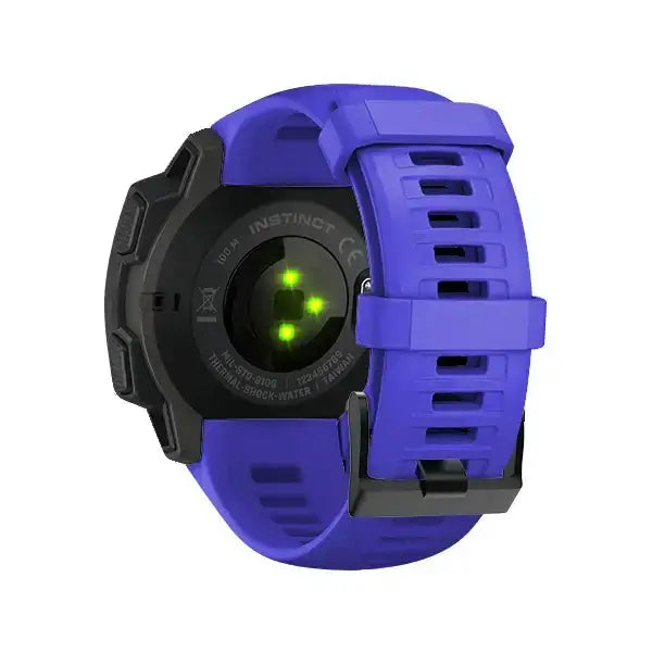 Silicone Strap for the Garmin Instinct 1/2/Esports/Solar Series (22mm) (13 colours available) by Habicare
