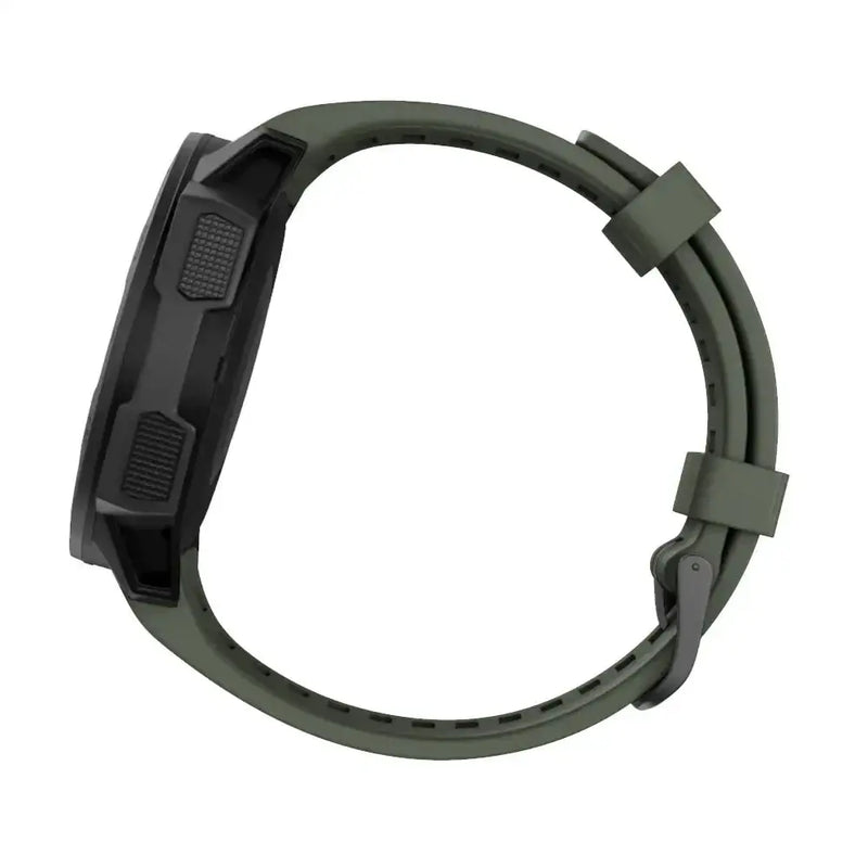 Silicone Strap for the Garmin Instinct 1/2/Esports/Solar Series (22mm) (13 colours available) by Habicare