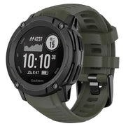 Silicone Strap for the Garmin Instinct 2X Solar Series (available in 4 colours) by Habicare