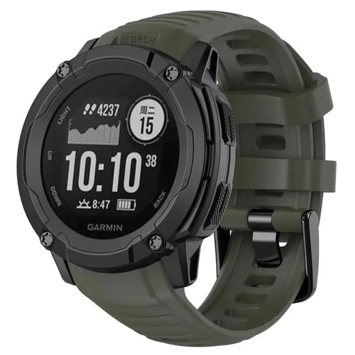 Silicone Strap for the Garmin Instinct 2X Solar Series (available in 4 colours) by Habicare