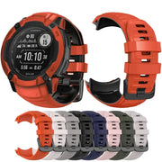 Silicone Strap for the Garmin Instinct 2X Solar Series (available in 4 colours) by Habicare