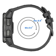 Silicone Strap for the Garmin Instinct 3/3 Solar Series (45 & 50mm) (12 colours available) by Habicare