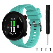 Silicone Strap for the Garmin Swim 2 & Forerunner 45S Series (available in 15 colours) by Habicare