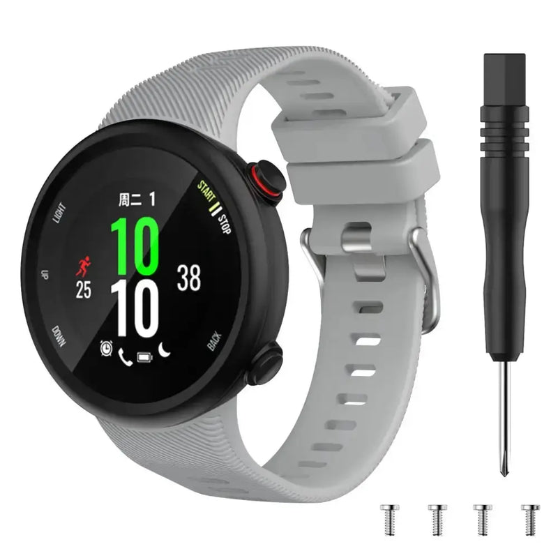 Silicone Strap for the Garmin Swim 2 & Forerunner 45S Series (available in 15 colours) by Habicare