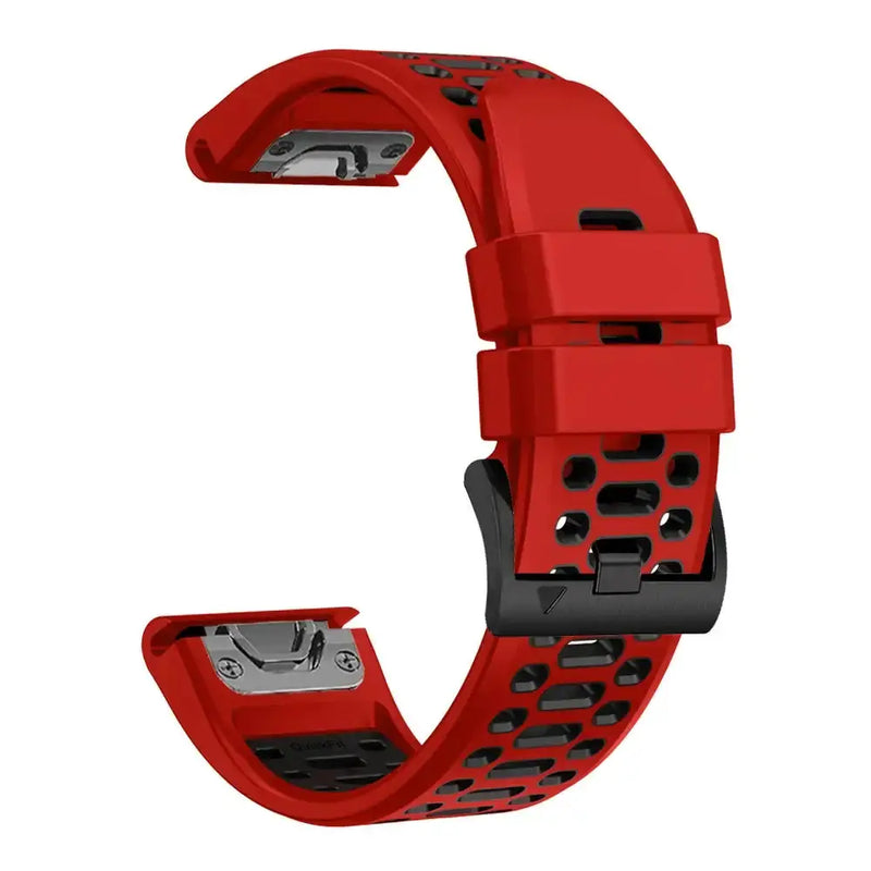 Silicone Watch Band for the Garmin Fenix 5 & 5 Plus (available in 12 colours) by Habicare