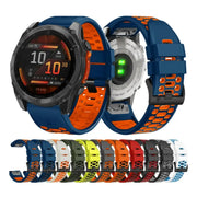 Silicone Watch Band for The Garmin Fenix 6 & 6 Pro (available in 12 colours) by Habicare