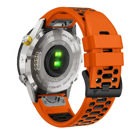 Silicone Watch Band for The Garmin Fenix 6 & 6 Pro (available in 12 colours) by Habicare