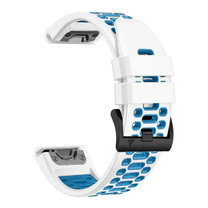 Silicone Watch Band for the Garmin Fenix 7 & 7 Pro (available in 12 colours) by Habicare