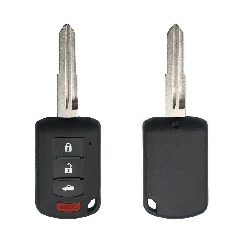 Habicare 315MHz ID46 Mitsubishi Lancer Remote Head Key 2016 2017 Two Plus One Button 315MHz ID46 Mitsubishi Lancer Remote Head Key 2016 2017