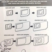 Sim Card Adapter Set by 9eight5