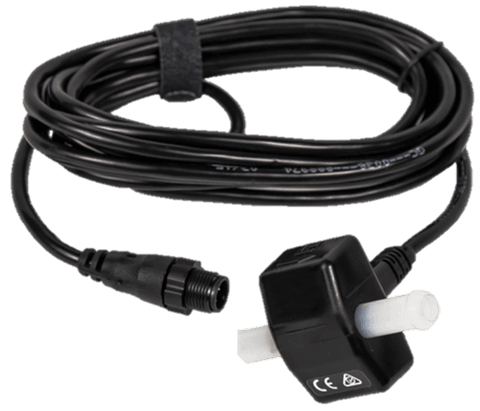 Simrad Fuel Flow Sensor with cable and connector for tracking fuel flow in up to 3 engines.