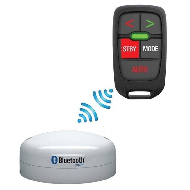 Simrad BT1 Base Station plus AP Remote, compact remote with Bluetooth technology and large buttons.