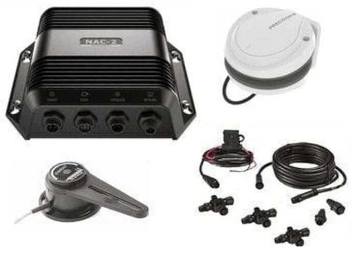 Simrad NAC-2 Autopilot Core Pack up to 10m components including computer, sensors, and wiring.