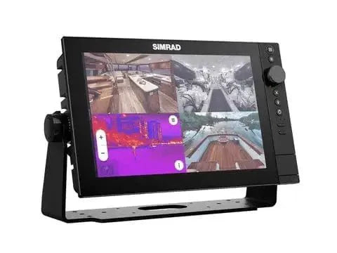 NSS4 -12 MFD, World Basemap display with multiple screen functionalities and sleek design.